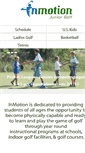 Mobile Screenshot of inmotionjuniorgolf.com